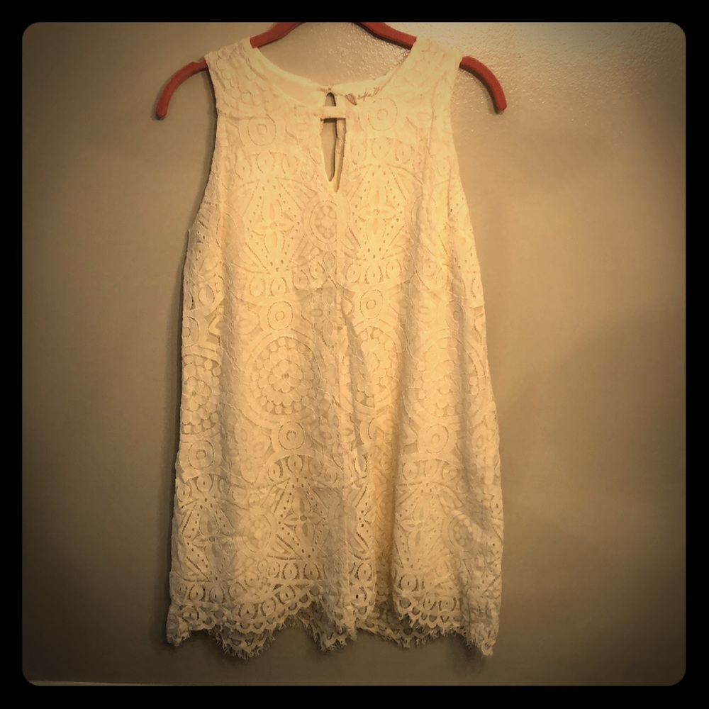 Altered state cream lined dress size small
